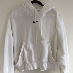 Nike White Hoodie
